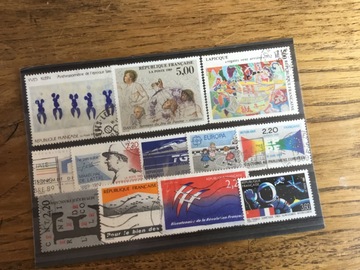 lot unique timbres France 89