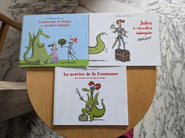 3 livres enfants de Geoffroy de pennart