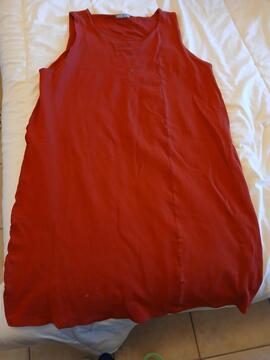 robe rouge taille XL