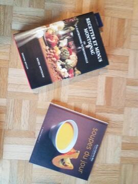 livres de cuisine soupe et méthode Montignac