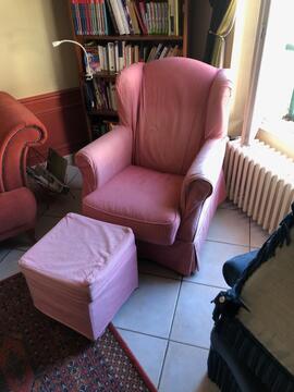 fauteuil + Repose pieds