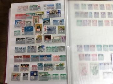 planche timbres DDR