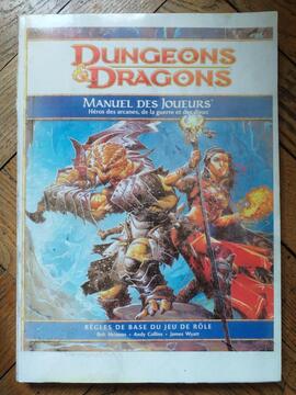 livre donjons et dragons