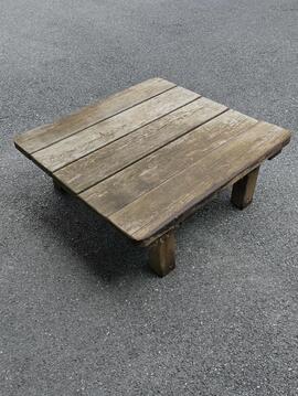 Table basse d'extérieur (bois)