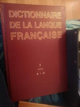 Dictionnaires français 2 volumes