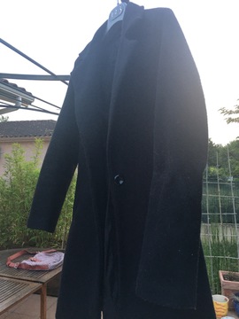 manteau noir taille 38
