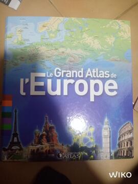 grand atlas de l'Europe du Sud