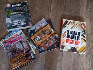 Livres et revues de bricolage et jardinage