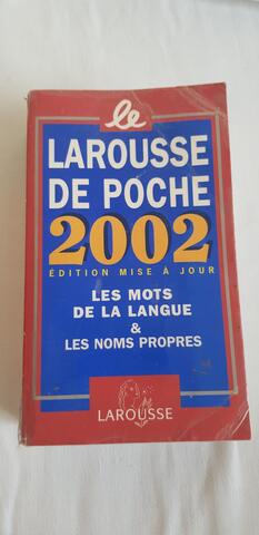 Dictionnaire Larousse de poche - 2002