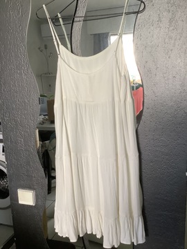 robe blanche camaïeu