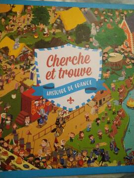 Livre Cherche et trouve Histoire de France