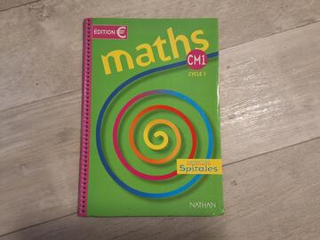 cahier math CM1