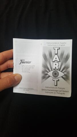 Tarot - cahier d’instructions