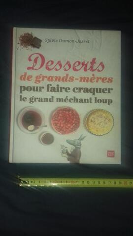 Livre cuisine DESSERTS DE GRAND MERES