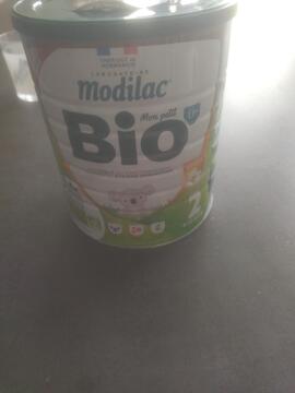 boîte de lait Modilac bio 2 (6-12 mois)