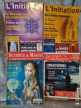 4 magazines spiritualité ésotérisme