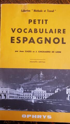 petit vocabulaire espagnol