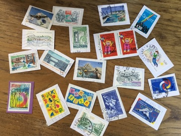 lot unique timbres France 1997
