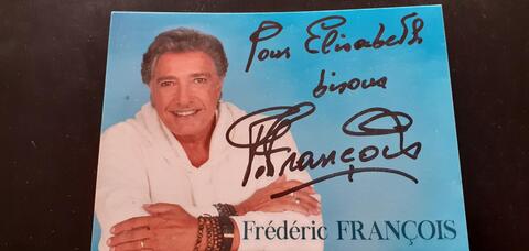 autographe Frédéric François