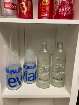 bouteilles eau collector