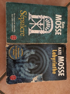 2 livres Kate Mosse
