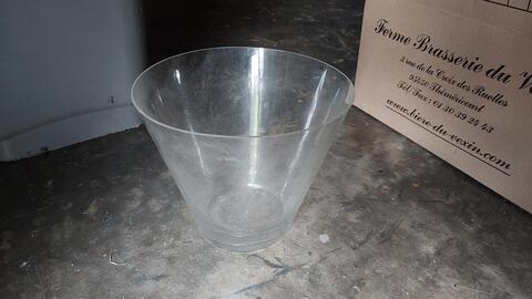 Vase en verre