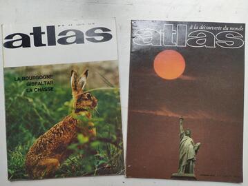 magazines ATLAS Air France de 1967 à 1975
