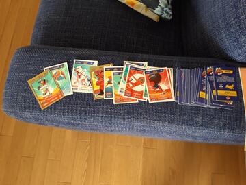 lot de cartes de collection sports