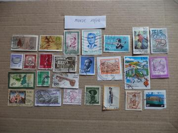 Lot de timbres du Monde 19\06