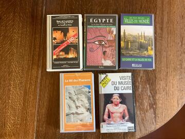 Cassettes VHS Egypte