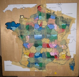 puzzle carte de France
