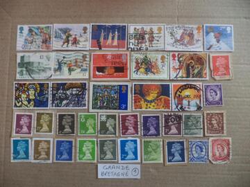 timbres de Grande-Bretagne Lot n° 1