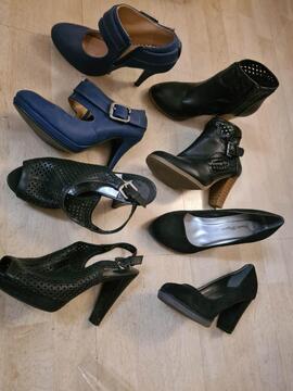 8 paires de chaussures femme pointure 37