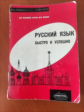 Livre pour apprendre le russe