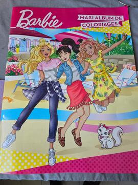 Maxi livre de coloriage Barbie