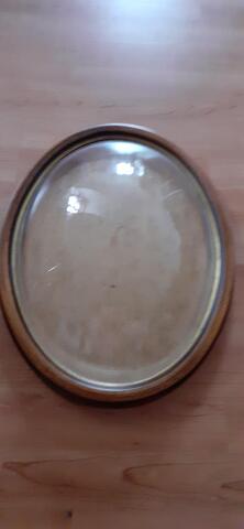 cadre ovale globe