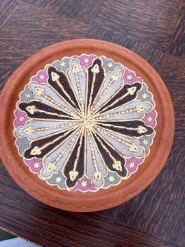 petit plat décoratif marocain