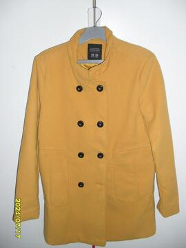 manteau jaune moutarde T 38