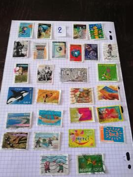 Lot de timbres