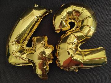 numéro ballon chiffre anniversaire