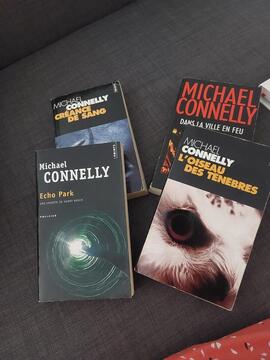 lot 4 livres policiers connelly