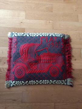 petit coussin en laine