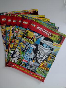 lot de 6 magazines Lego Ninjago