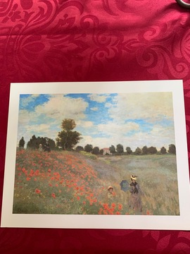 carton tableau Claude Monet