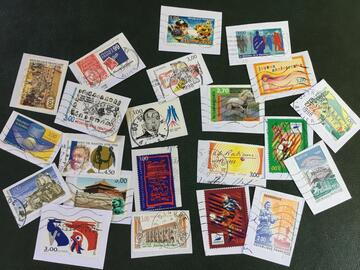 lot timbres France 98 le .22/7
