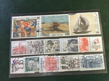 timbres France 87 le 22/7