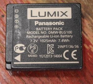 Batterie d'appareil photo Panasonic Lumix DMW-BLG10E