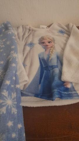 pyjama polaire reine des neiges. 4 ans