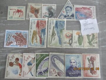 I - 17 timbres neufs /oblitérés Monaco