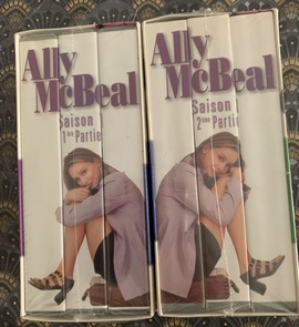 cassettes VHS Ally McBeal